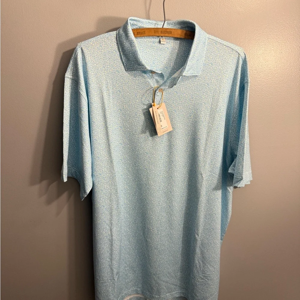 Peter Millar Mezcal Crown Sport Crown Sport Performance Polo NWT - Picture 6 of 11